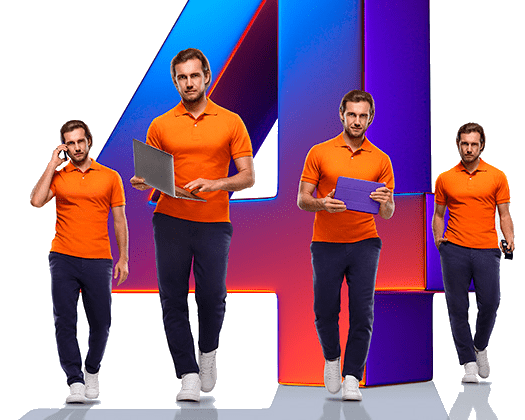 Великолепная четверка Ростелеком в&nbsp;деревня Малое Песьяново (Курганская область)